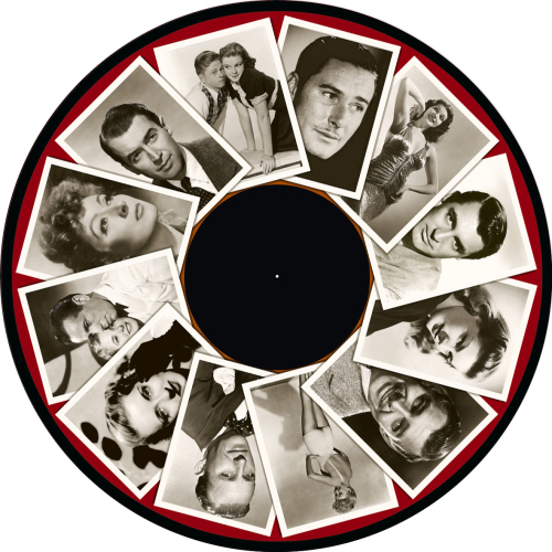 1940s Film Stars - 6" Picture Wheel