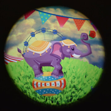 At The Circus - 6" Picture Wheel