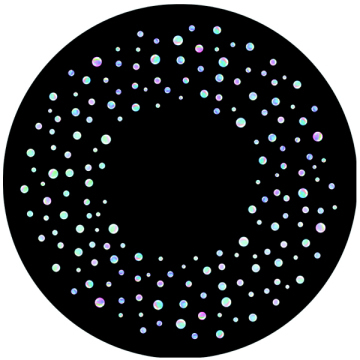 Bubble (Colour) - 6" Picture Wheel