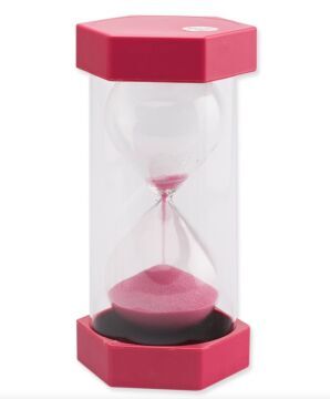 Large Sand Timers-2 Minute - Pink