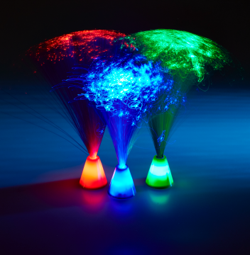 Mini Fibre Optic - LED Mushroom set