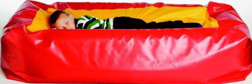 Foam Edged Vibroacoustic Body Pillow Including Softplay Speaker Seat