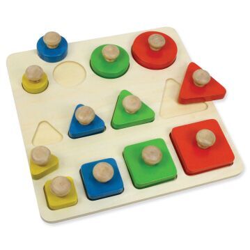 Shape, Size & Colour Learning Board