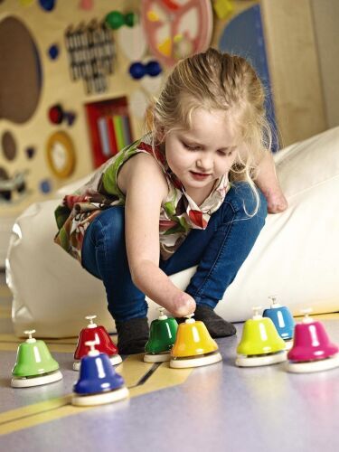 Rainbow Music Desk Bells