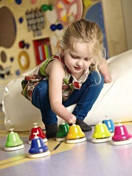 Rainbow Music Desk Bells